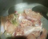 A picture of step 2 of White Creamy Chicken karahi.