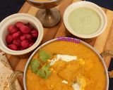 A picture of step 6 of Butter Chicken.