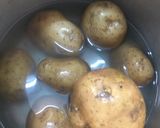 A picture of step 1 of Potato smiley.