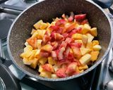 Une image de l'étape 6 de Compote aux 4 fruits du jardin, citron et vanille.