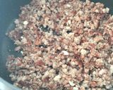 A picture of step 2 of Sausage meat pasta bake.