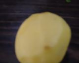 A picture of step 1 of Raw Papaya & Potato Sabzi.