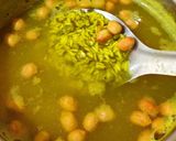 A picture of step 1 of Hesarubele Huggi (moongdal khichadi).