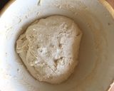A picture of step 5 of 3 day Sourdough loaf.