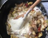 Foto del paso 4 de la receta: Keto - Espárragos a la crema con tocino 🥓