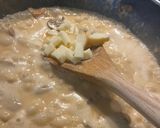 Une image de l'étape 4 de Pâte au saumon et scamorza.