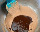 Hình bước làm 3 của món Bánh Phô Mai Kem 4 Loại Chocolate - Death by Chocolate Cheesecakes