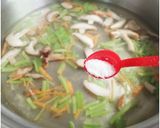 15分鐘家常菜 熱騰騰香菇莧菜羹的食譜步驟5照片
