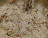 A picture of step 8 of Eggless Rumless Wheat flour plum cake.