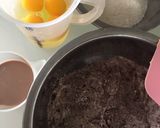 Foto langkah ke 2 dari resep Chocolate Cheese Butter Cake.