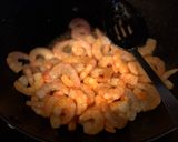 A picture of step 3 of Miki Bihon Pancit.
