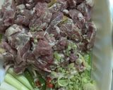 Hình bước làm 1 của món Bò kho sả