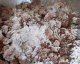 A picture of step 2 of Christmas pudding.