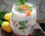 Foto langkah ke 3 dari resep Es tape buah segar.