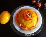 A picture of step 6 of Alphonso Mango Sheera.