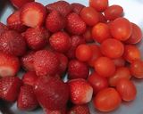 Foto langkah ke 1 dari resep Juice strawbery ref cherry tomat lemon.