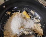 A picture of step 4 of Jackfruit samolina dessert.