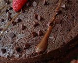 A picture of step 3 of Instant Chocolate cake with less ingredients.