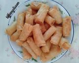 Foto langkah ke 3 dari resep Lumpia Isi Coklat dan Keju.