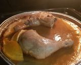 Foto del paso 7 de la receta Muslos de Pollo al horno con espécies Barbacoa, Limón y Brandy
