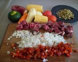 Foto del paso 1 de la receta: Guiso con fideos