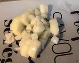 Une image de l'étape 3 de Sauté de porc aux pommes de terre et coing.