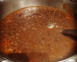 A picture of step 9 of Daal Makhni.