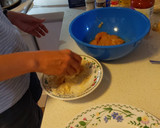 A picture of step 7 of Chicken parmesan.