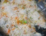 A picture of step 3 of Egg fried rice 🇨🇳.