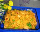 Foto langkah ke 4 dari resep Mie goreng seafood🍝🍤🐙🐟.