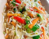 Foto langkah ke 3 dari resep Tumis toge wortel.