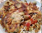A picture of step 3 of Cheese and Veg Loaded Omelette.