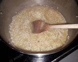 Une image de l'étape 6 de Risotto aux champignons.