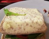 A picture of step 4 of My Naughty Sandwich Burger with Salad.