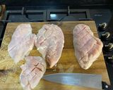 Foto del paso 1 de la receta: Pollo a la miel y ajo