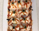 Foto del paso 2 de la receta: Ojos sangrientos de huevo (entrante para Halloween)