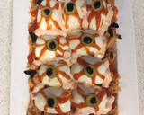 Foto del paso 2 de la receta: Ojos sangrientos de huevo (entrante para Halloween)