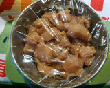 Foto del paso 1 de la receta: Pollo al curry rojo