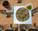 A picture of step 10 of Tuna Pizza# 4 week challenge.