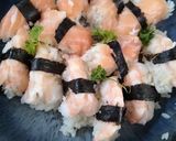 A picture of step 4 of Sushi (Maki and Nigiri).