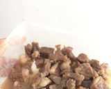 Foto langkah ke 5 dari resep Oseng Daging Sapi Sambal Ijo.