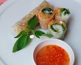 Hình bước làm 5 của món BÌ cuốn chay