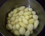 Creamy garlic mashed potatoes with brown sugar baked Carrot's recipe step 1 photo