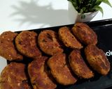 A picture of step 8 of Chicken shami kabab.