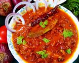 A picture of step 6 of Rajma Masala.