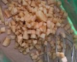 A picture of step 5 of Apple cinnamon pancake🍎🥞.