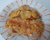 Foto del paso 7 de la receta Lomo de cerdo encebollado con patata panadera