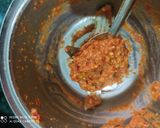 A picture of step 3 of Garlic chutney.