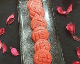 A picture of step 5 of Red velvet cookies.