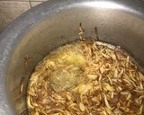 A picture of step 2 of Chana biryani.